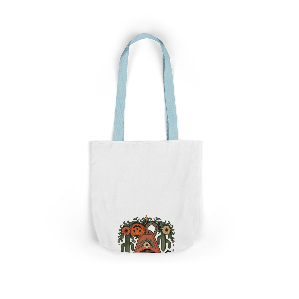 Haunted Desert Keytag Ghost Halloween Tote Bag