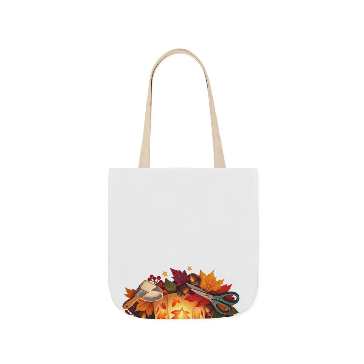 Autumn Lantern Making Workshop Tote Bag