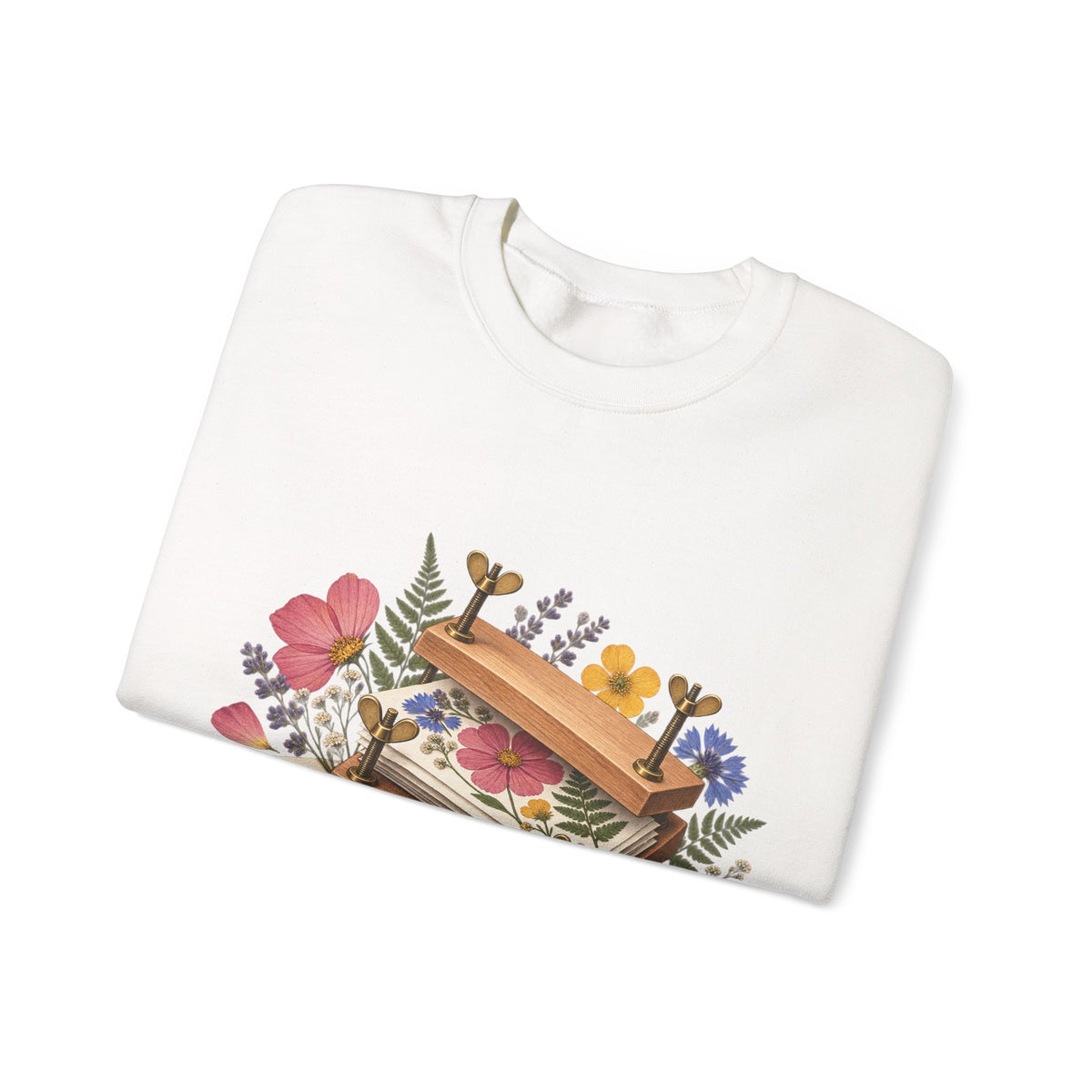 Botanical Flower Press Workshop Sweatshirt
