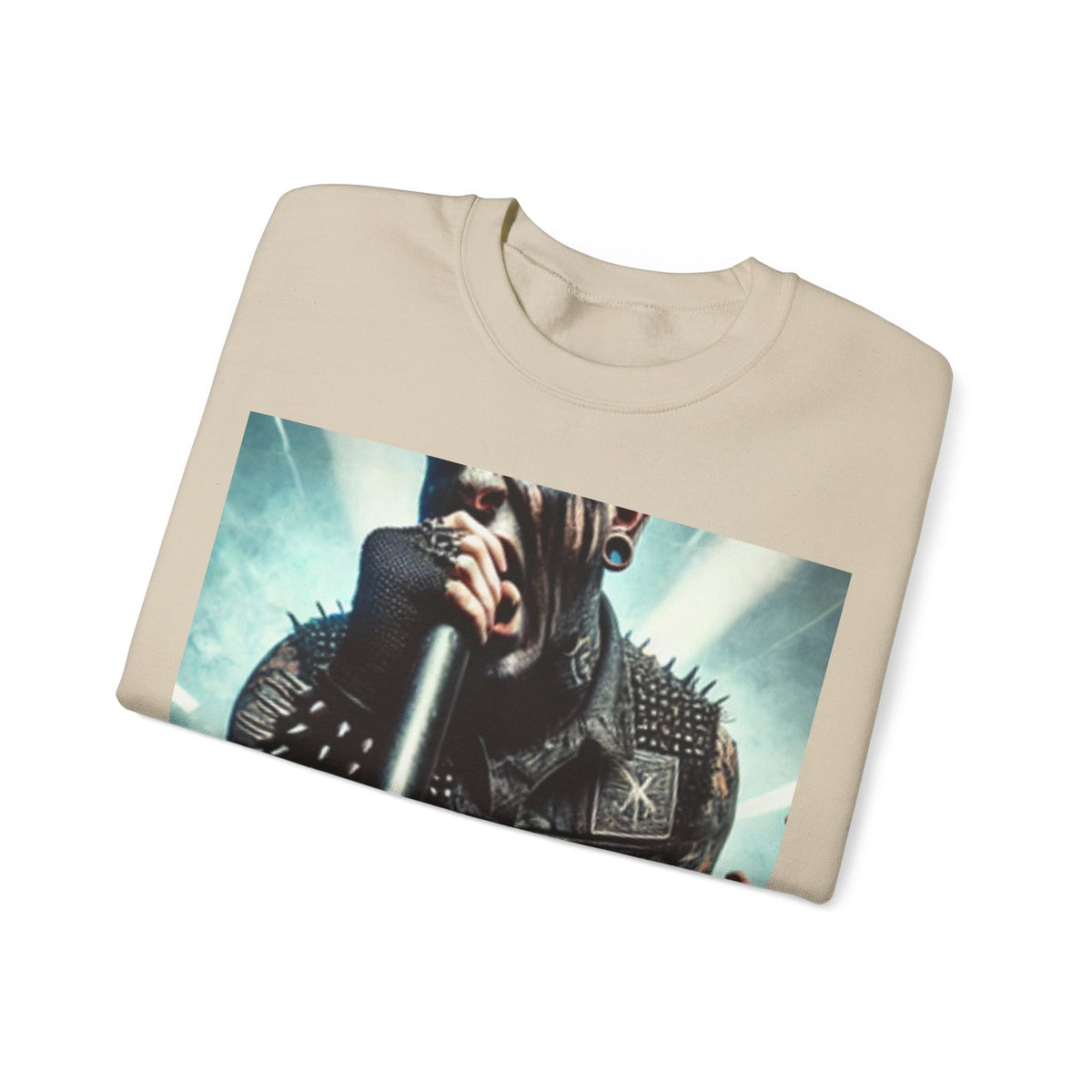 Punk Rock Vocalist Stage Energy Soft Music Sweatshirt