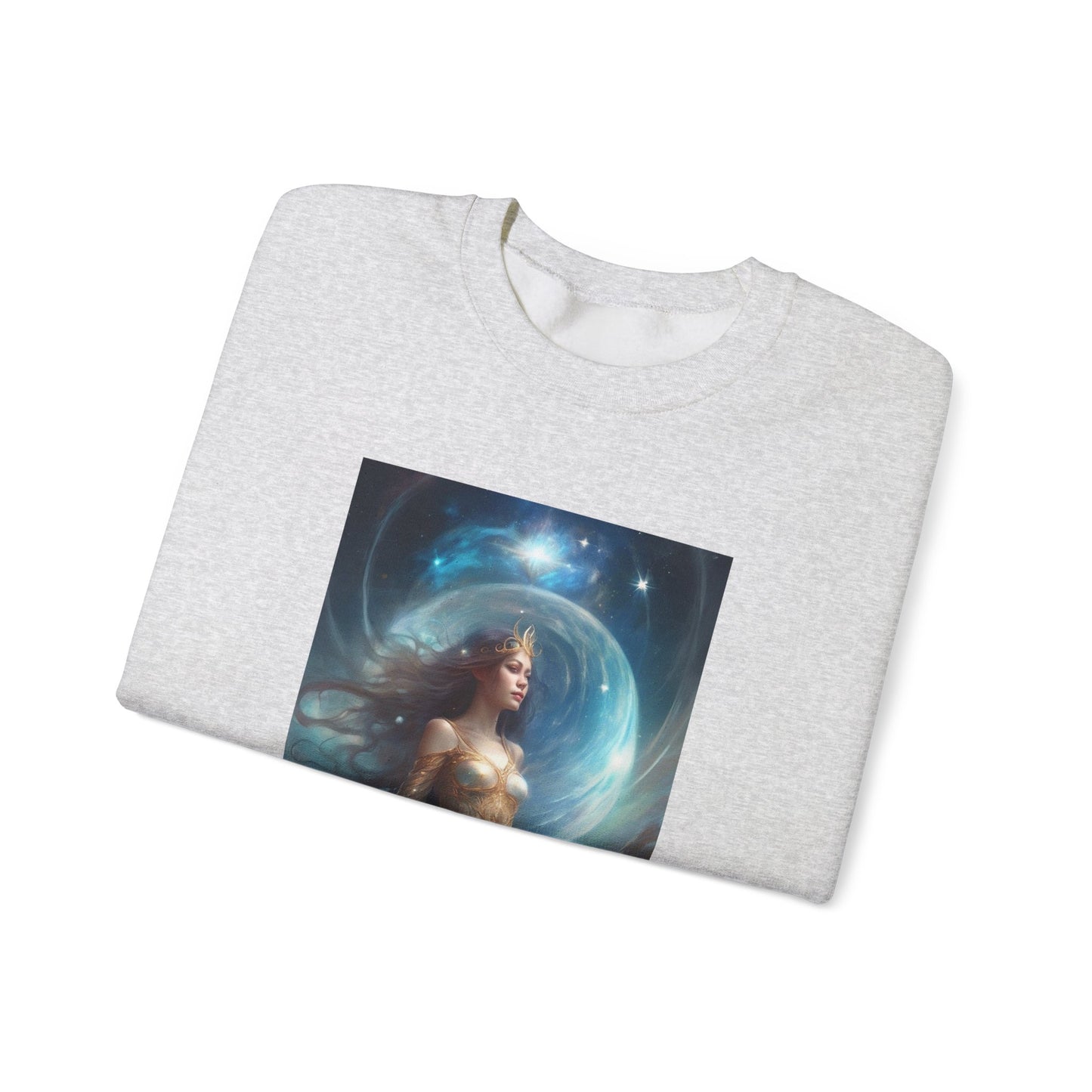 Lunar Celestial Queen Fantasy Portrait Sweatshirt