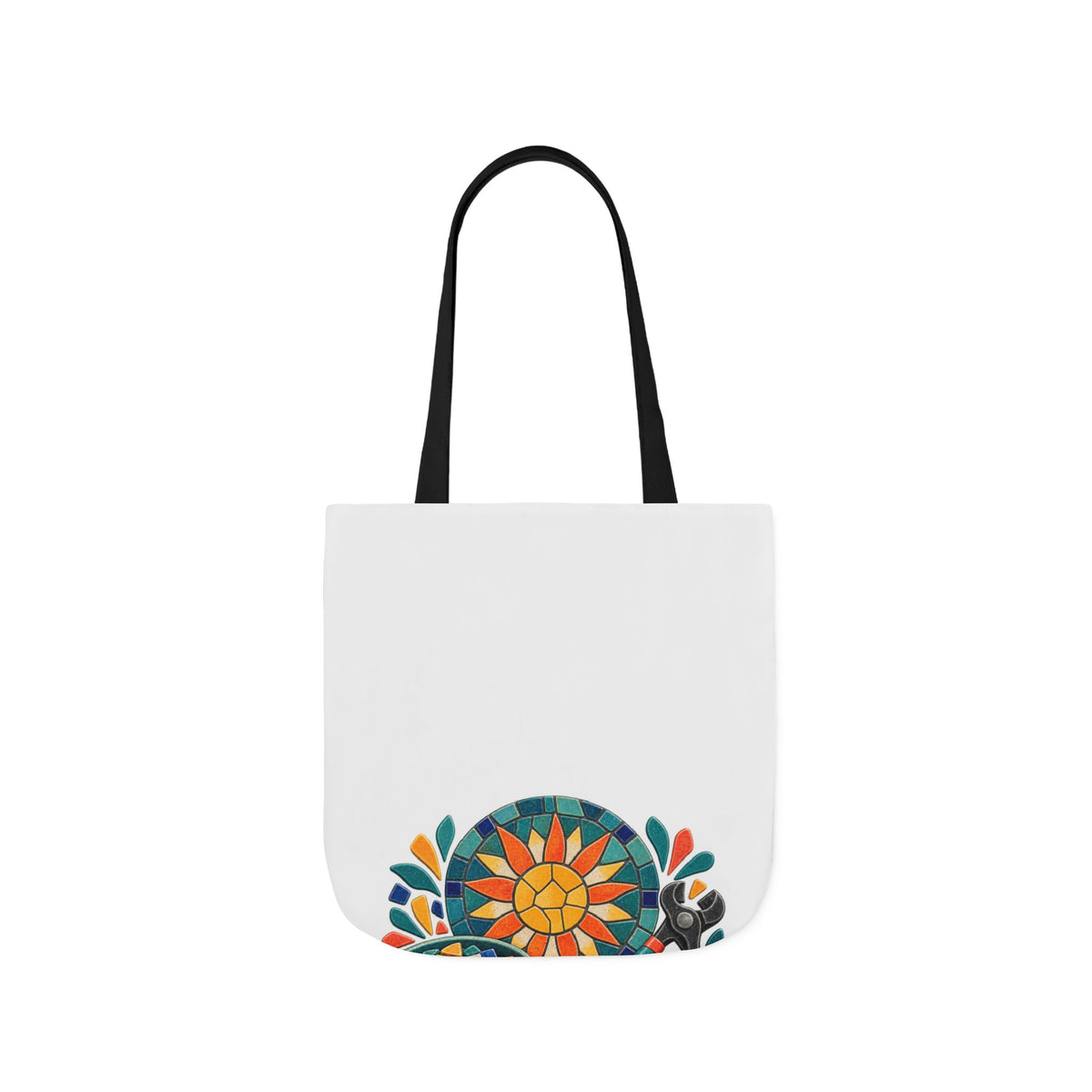 Sunburst Mosaic Making Workshop Tote Bag