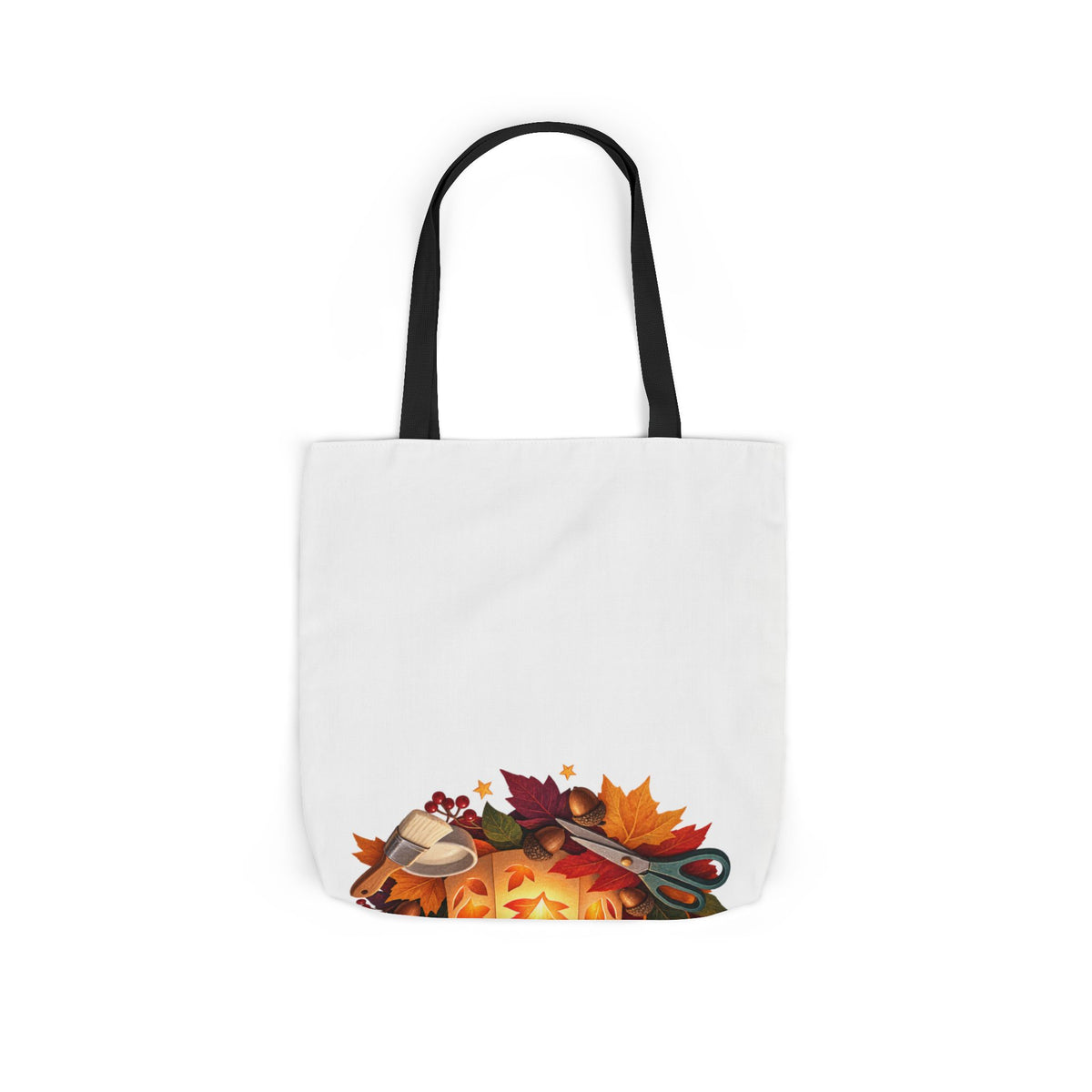 Autumn Lantern Making Workshop Tote Bag