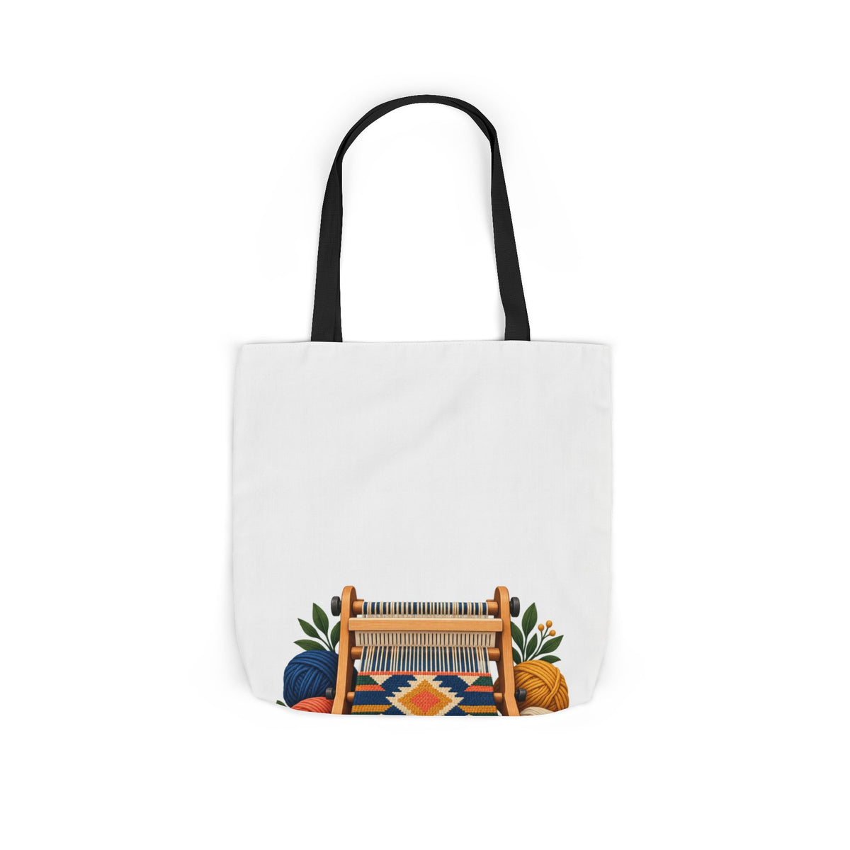 Geometric Hand Weaving Workshop Tote Bag