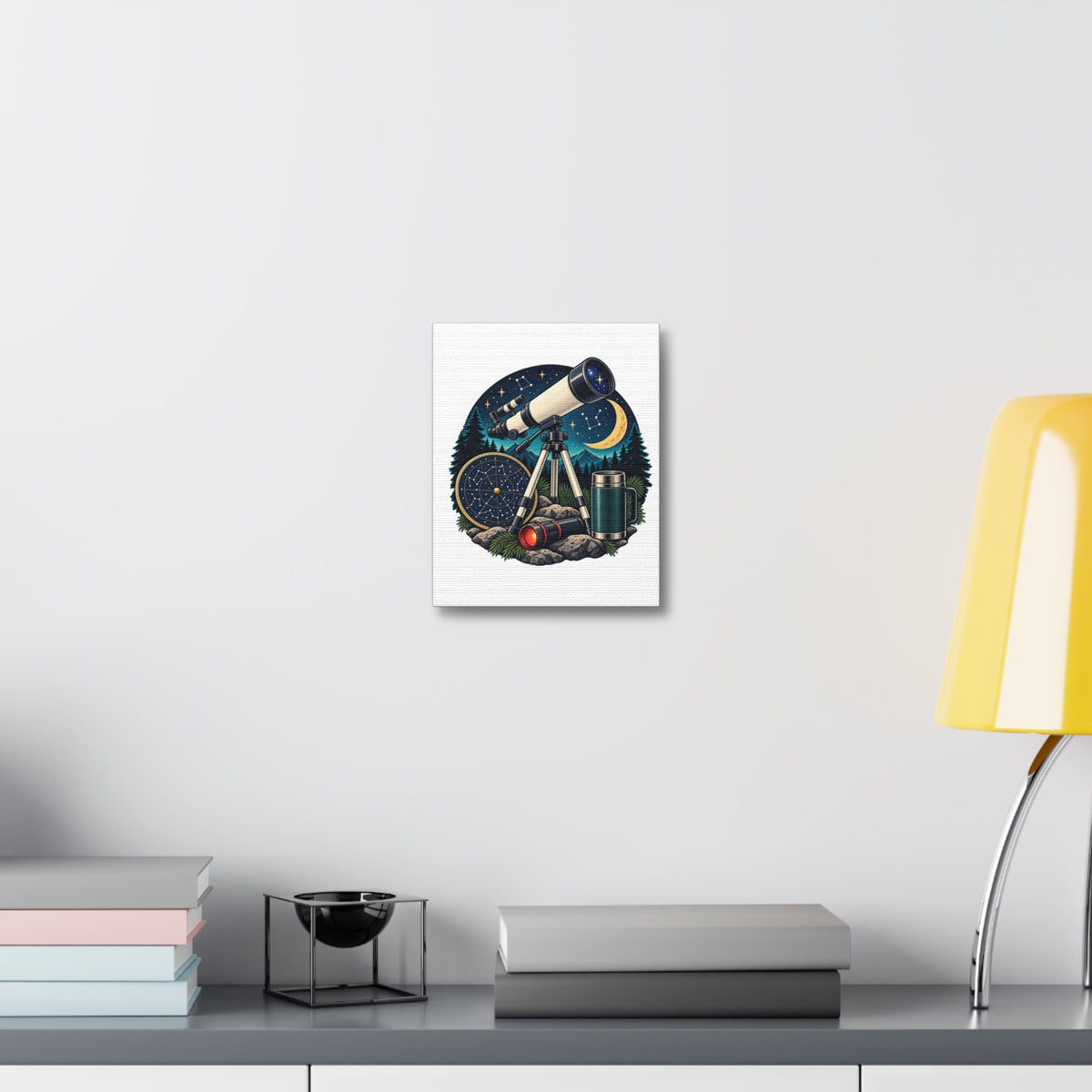 Backyard Stargazing Workshop Canvas
