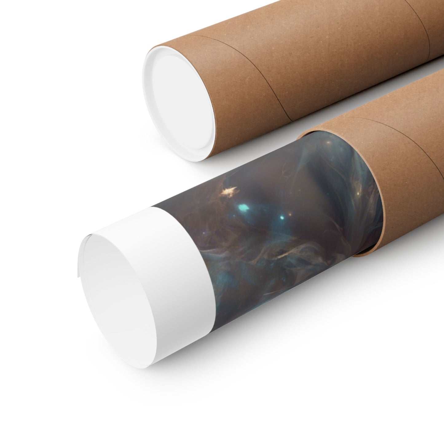 Solar Celestial Spirit Fantasy Portrait Poster
