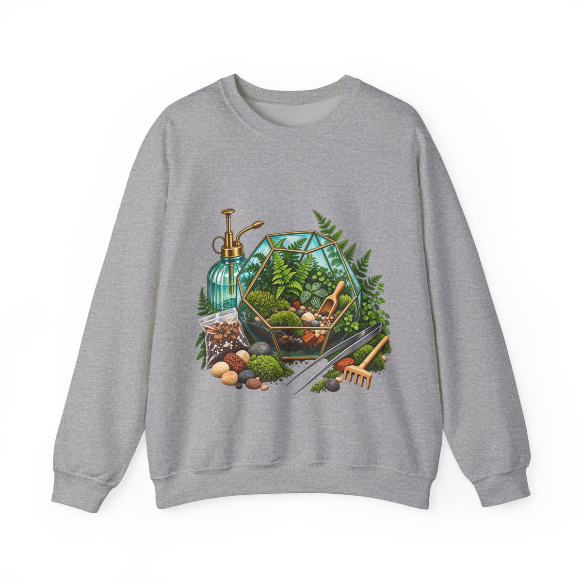 Fern Terrarium Building Workshop Sweatshirt