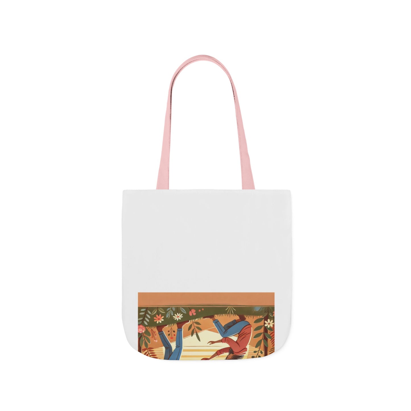 Helping Hands Sunset Garden Canvas Tote Bag