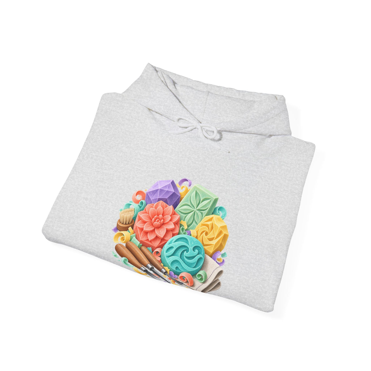 Colorful Soap Carving Workshop Hoodie