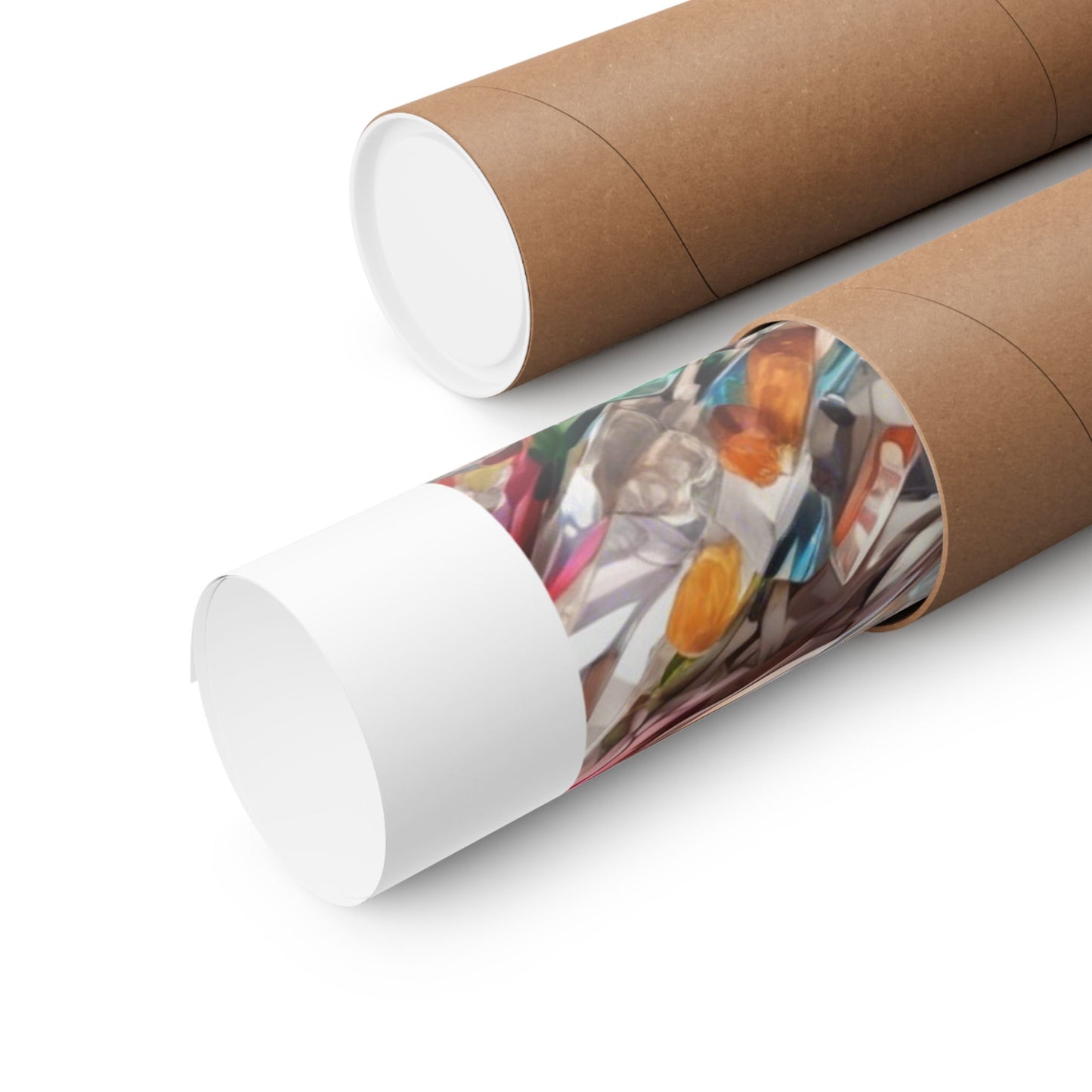 Recycling Day Anime Schoolgirl Eco Street Art Poster