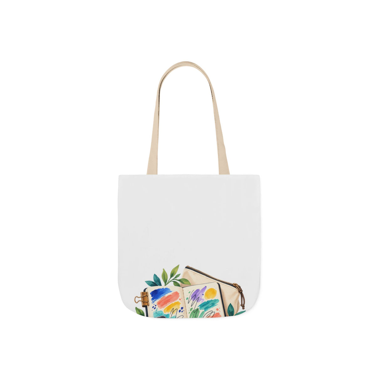 Colorful Urban Sketching Travel Kit Tote Bag