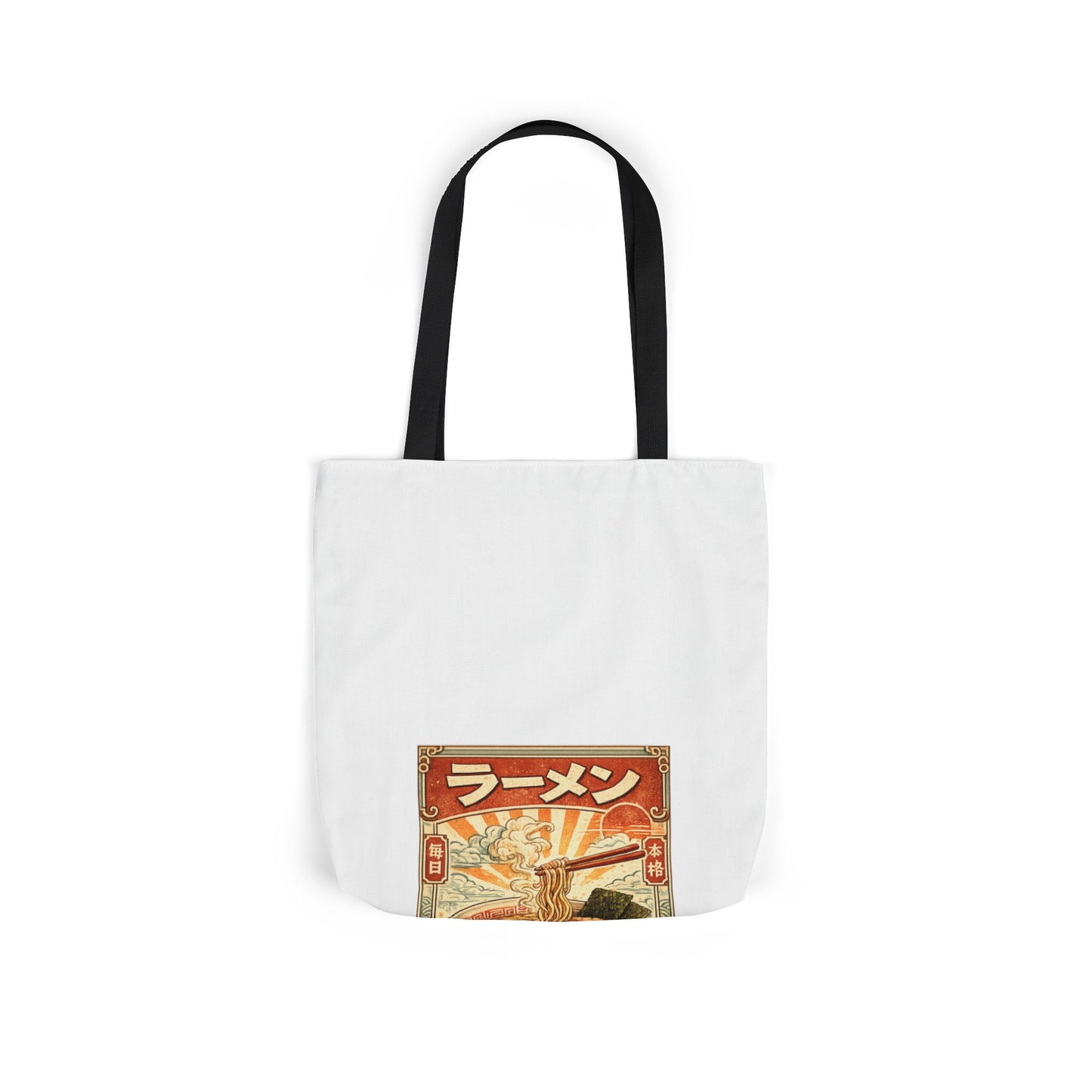 Vintage Ramen Bowl Illustration Tote Bag