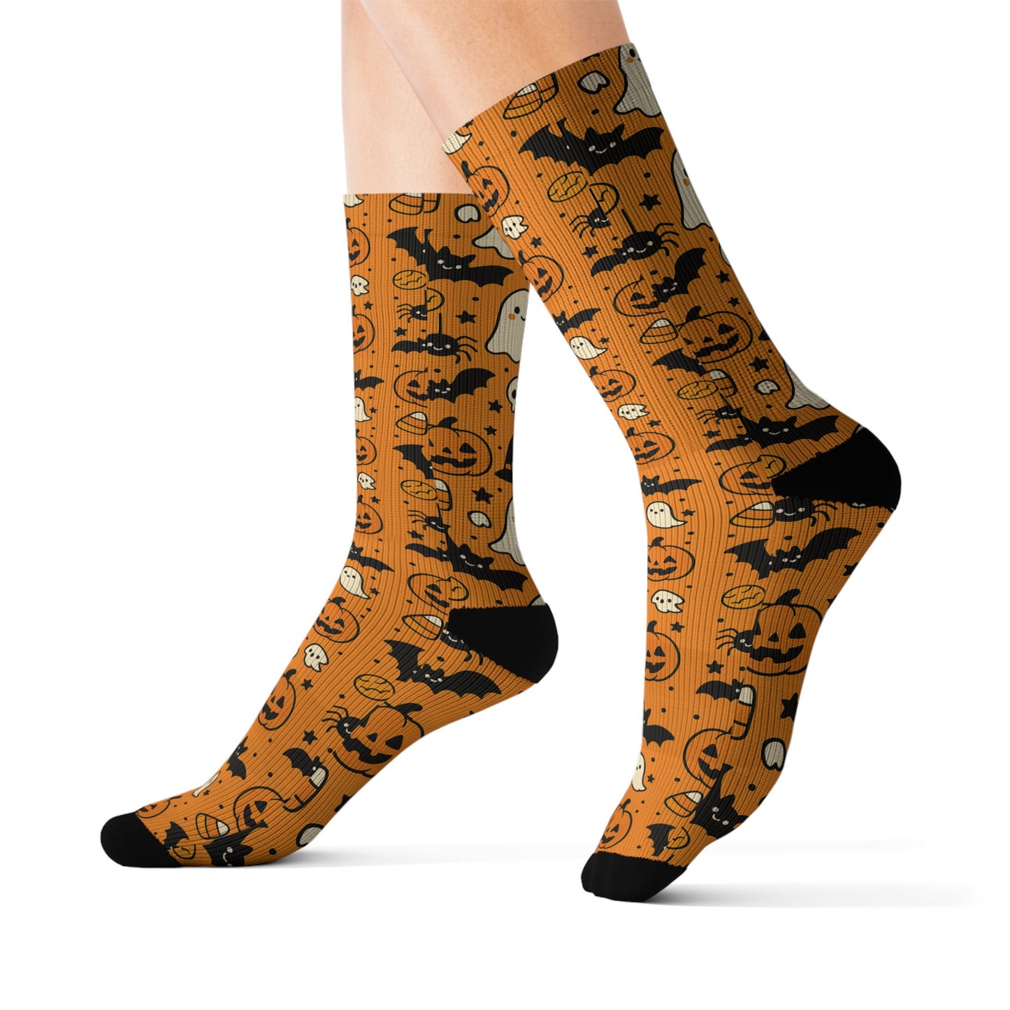 Halloween Sublimation Socks, Fun and Festive Socks for Fall Celebrations, Cute Halloween Gift, Cozy Socks for Trick or Treating, Fun [...]