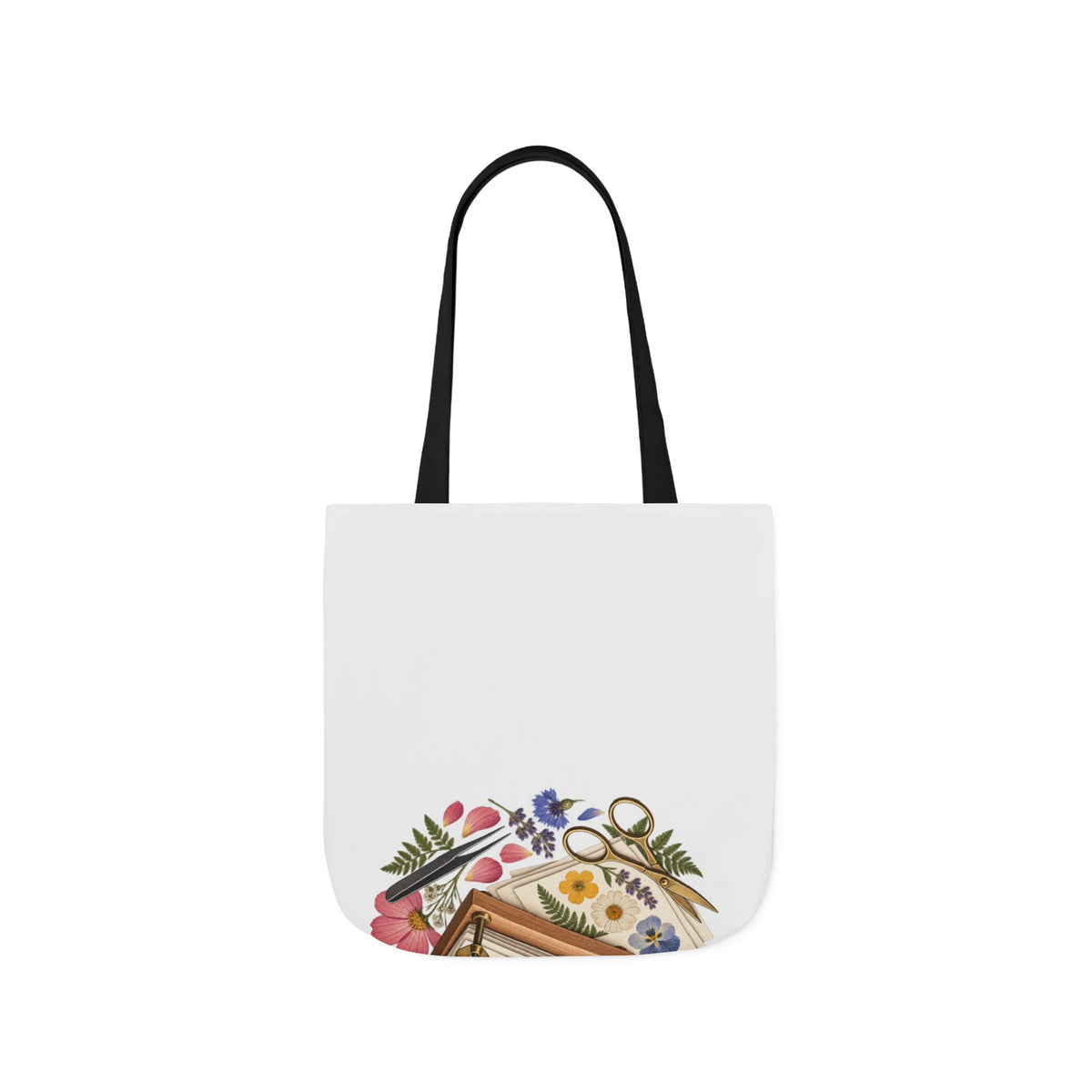 Botanical Flower Press Workshop Tote Bag