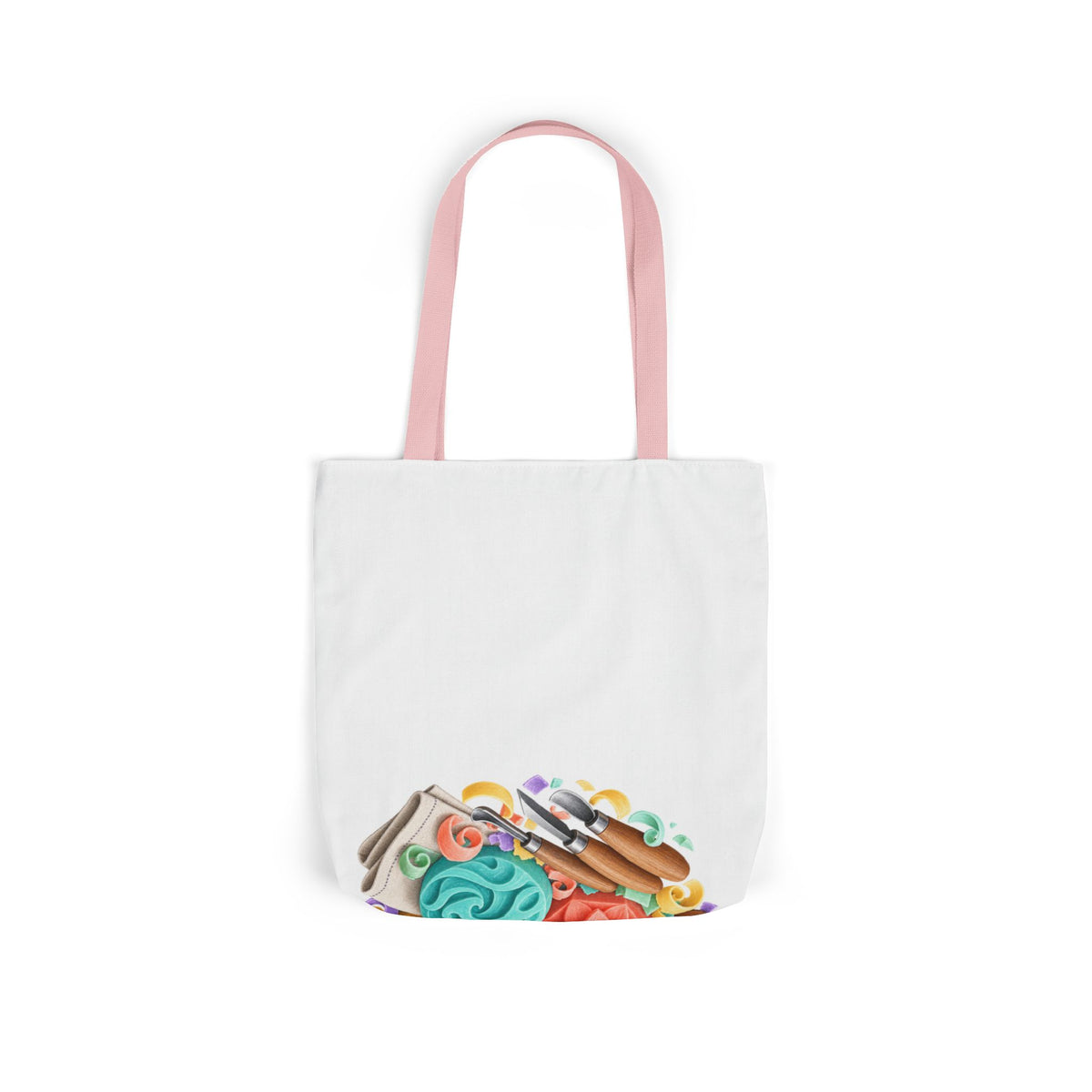 Colorful Soap Carving Workshop Tote Bag