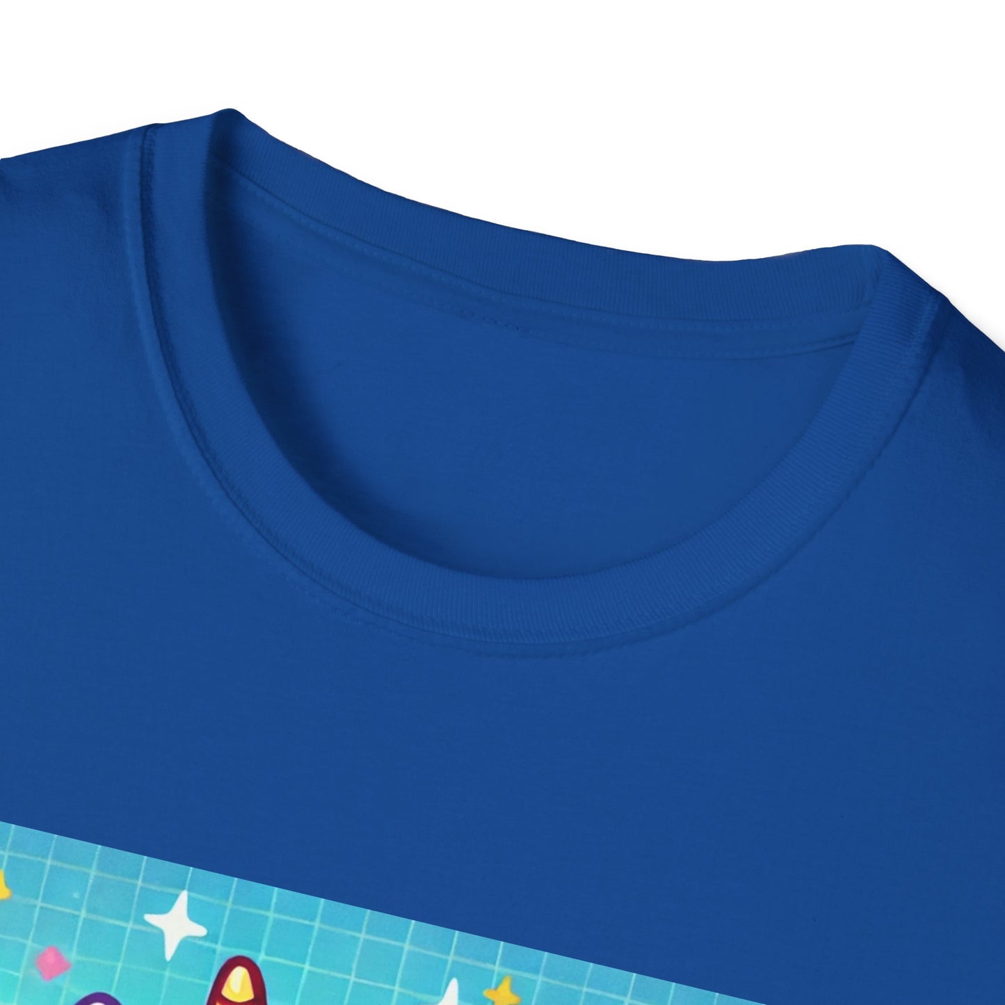 Kawaii Anime Unicorn Unisex Softstyle T-Shirt - Cute & Stylish Tee for Anime Lovers - Comfortable Casual Wear for All Genders