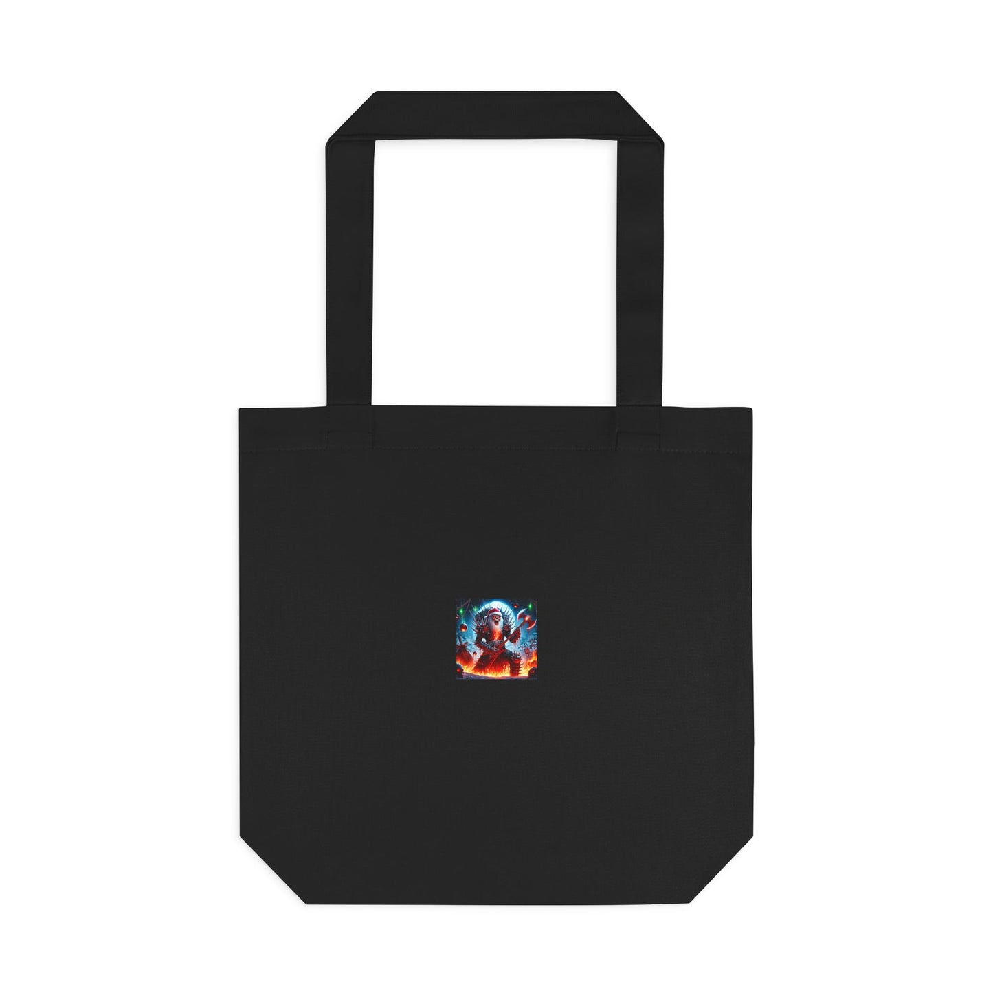 Heavy Metal Santa Holiday Concert Holiday Tote Bag