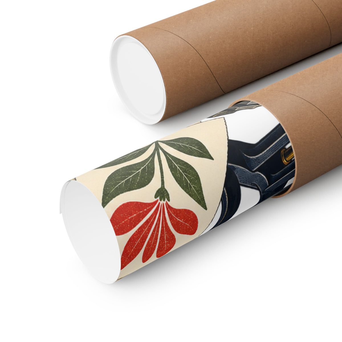Botanical Letterpress Printshop Poster