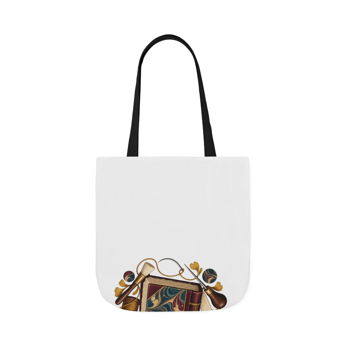 Traditional Marbled Bookbinding Workshop Tote Bag
