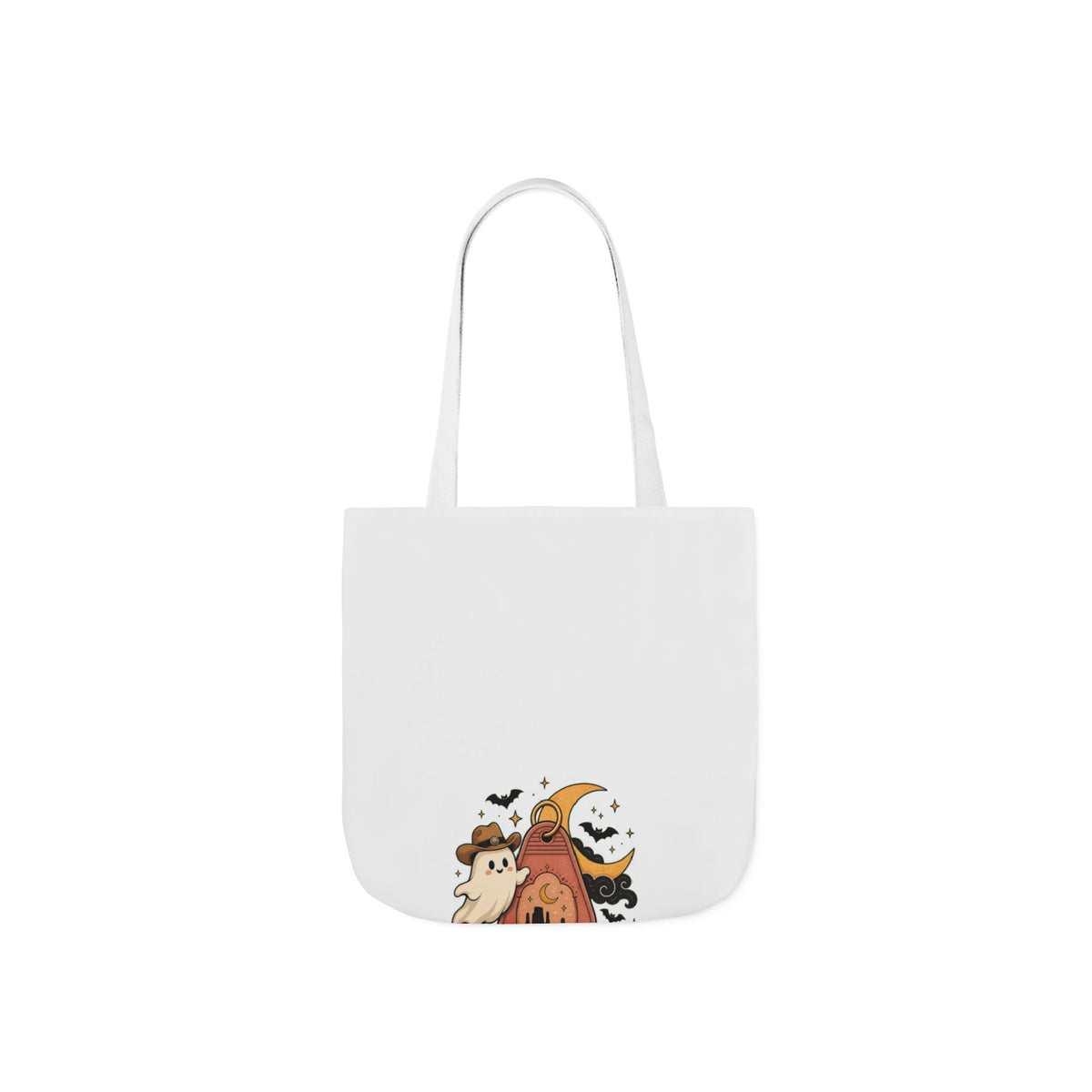 Haunted Desert Keytag Ghost Halloween Tote Bag
