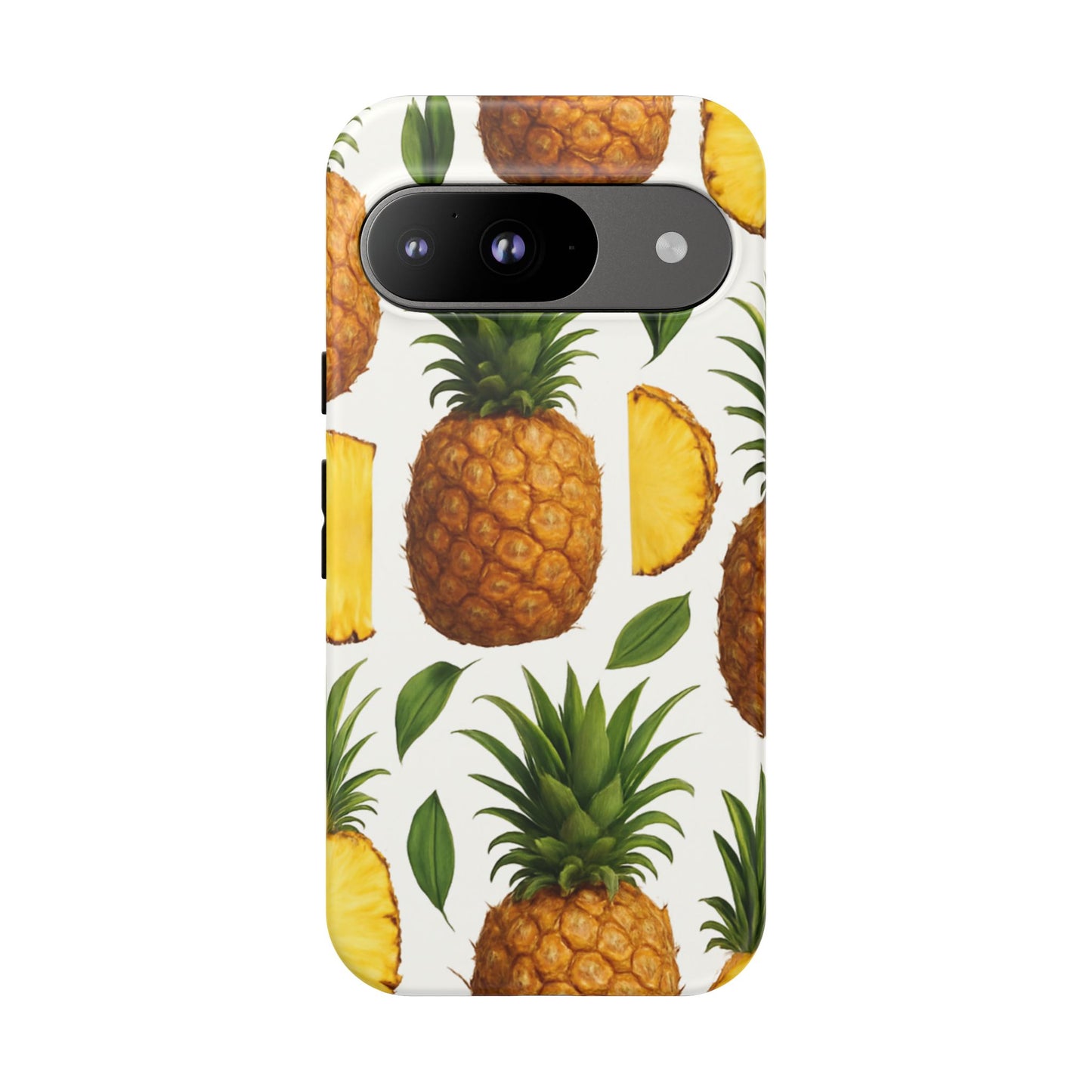 Pineapple Phone Case - Tough Cases, Tropical Phone Cover, Summer Vibe Accessories, Cute Pineapple Design, Fun Gift for Fruit Lovers