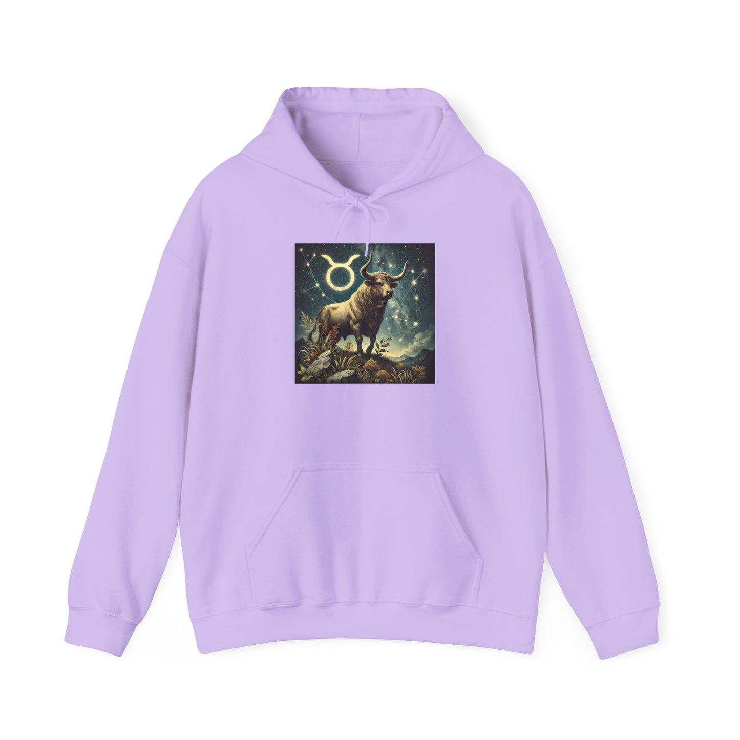Taurus Zodiac Sign Unisex Hooded Sweatshirt - Cozy Heavy Blend™ Hoodie with Stylish Astrological Design - Great Gift Idea!