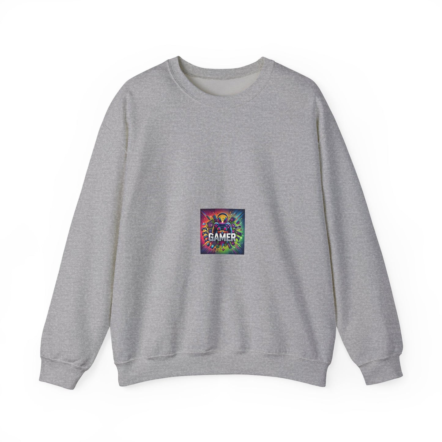 Neon Gamer Energy Retro Arcade Gaming Sweatshirt Gift