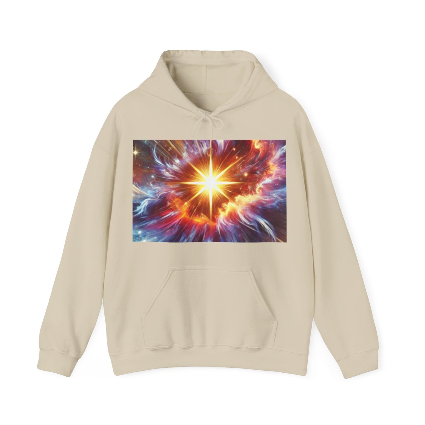 Cosmic Starburst Energy Abstract Space Hoodie Astronomy Gift