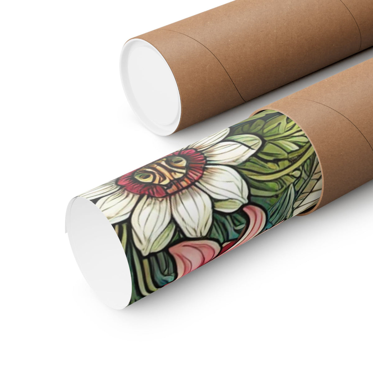 Botanical Gazebo Garden Art Nouveau Wall Art Poster