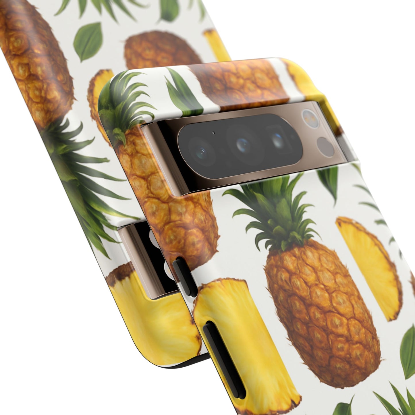 Pineapple Phone Case - Tough Cases, Tropical Phone Cover, Summer Vibe Accessories, Cute Pineapple Design, Fun Gift for Fruit Lovers