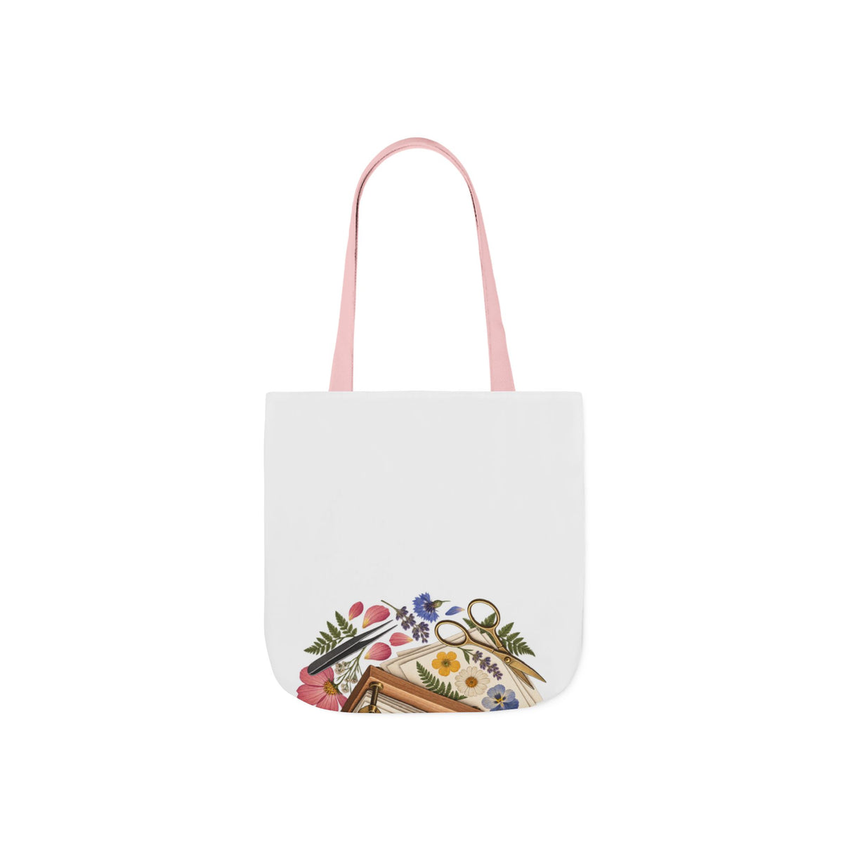 Botanical Flower Press Workshop Tote Bag