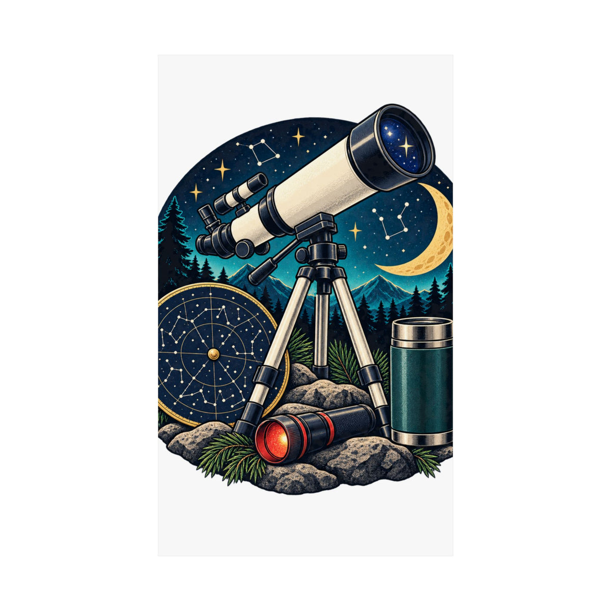Backyard Stargazing Workshop Poster