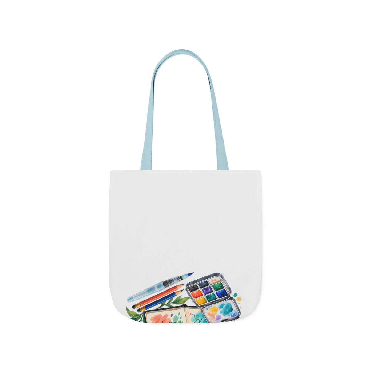 Colorful Urban Sketching Travel Kit Tote Bag