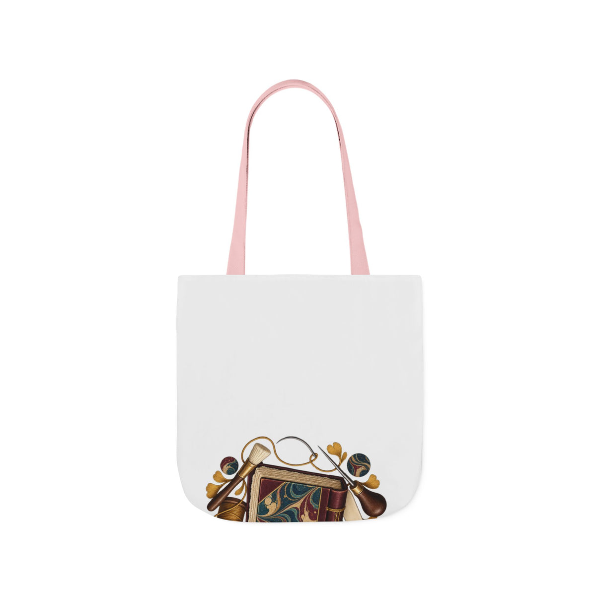 Traditional Marbled Bookbinding Workshop Tote Bag