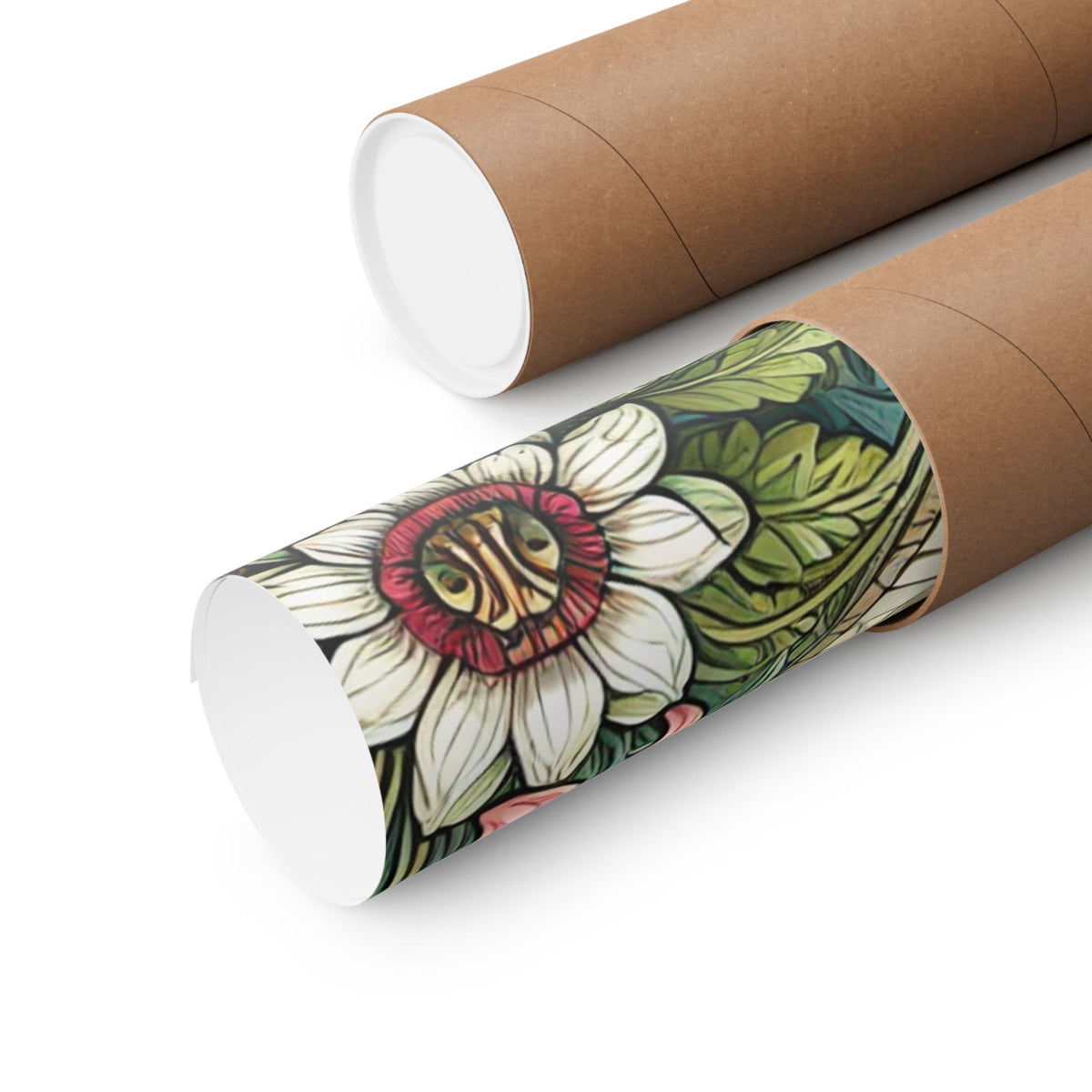 Botanical Gazebo Garden Art Nouveau Wall Art Poster