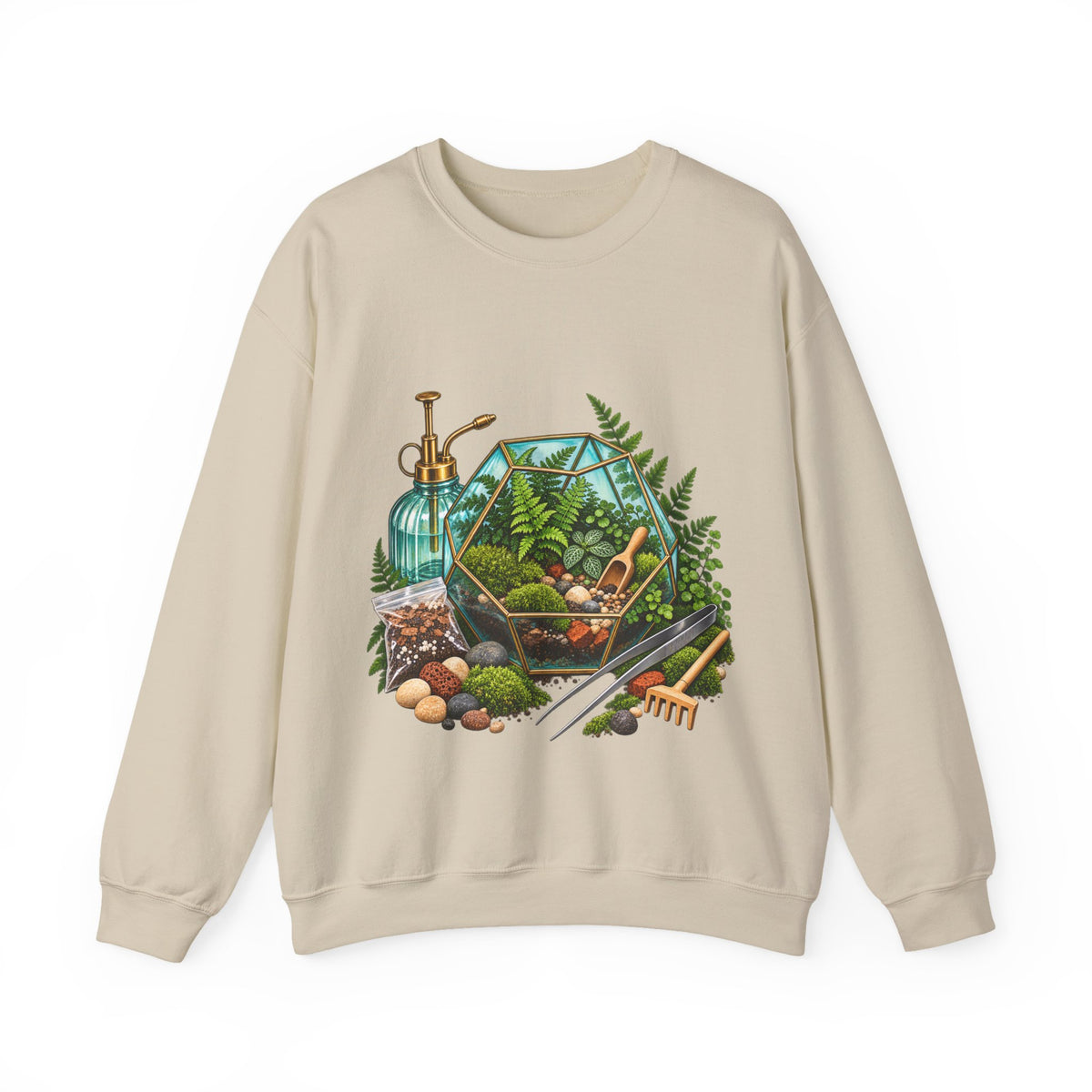 Fern Terrarium Building Workshop Sweatshirt