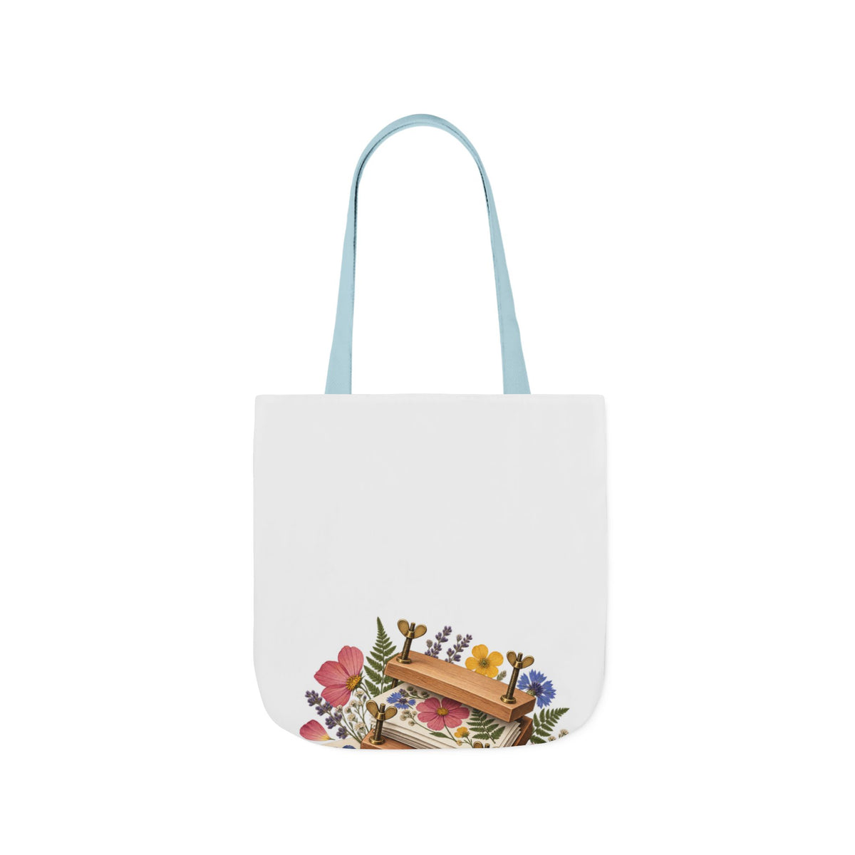 Botanical Flower Press Workshop Tote Bag