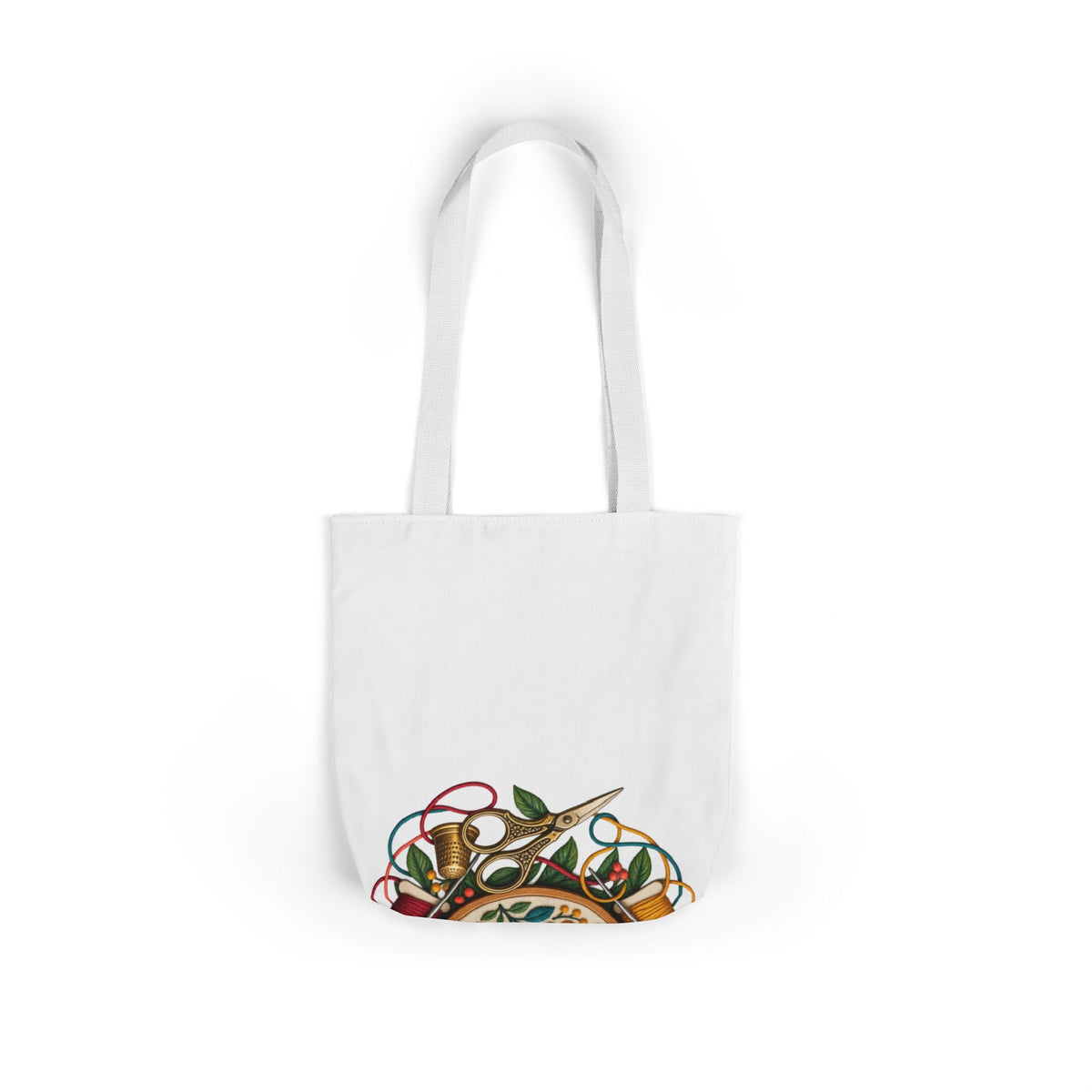 Botanical Embroidery Workshop Tote Bag