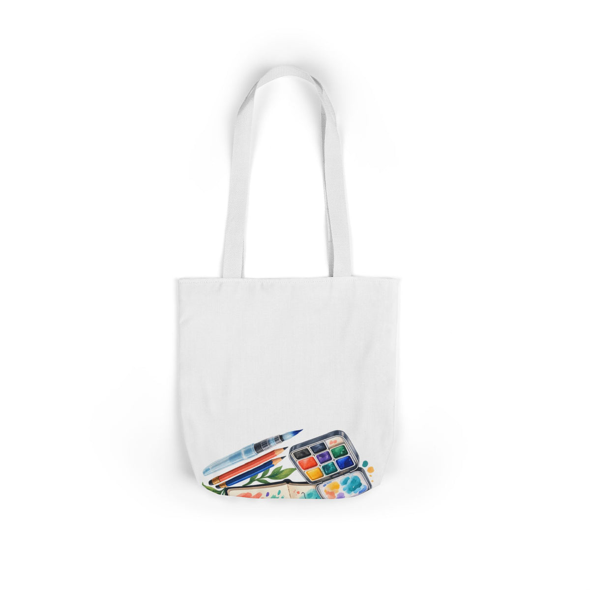 Colorful Urban Sketching Travel Kit Tote Bag