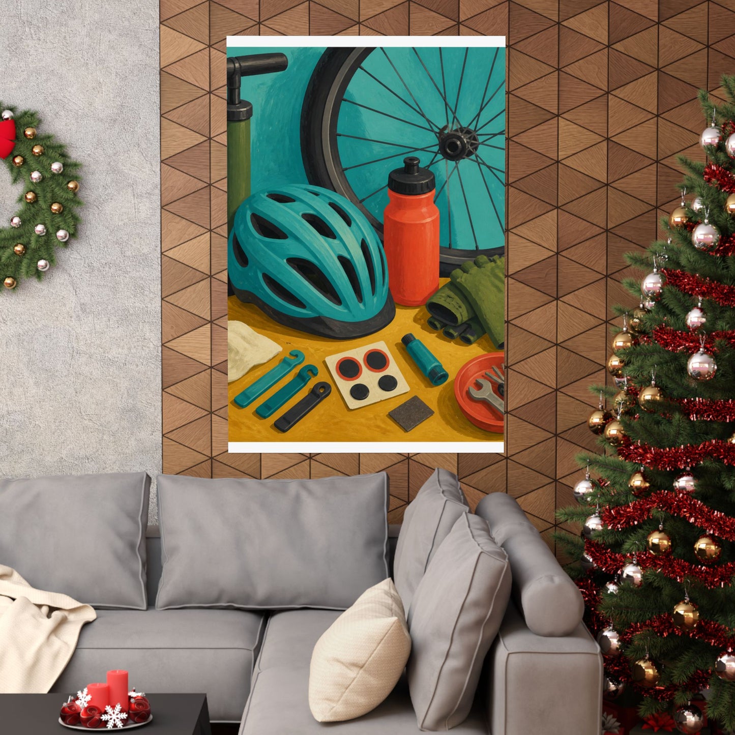 Everyday Bicycle Workshop Art Poster