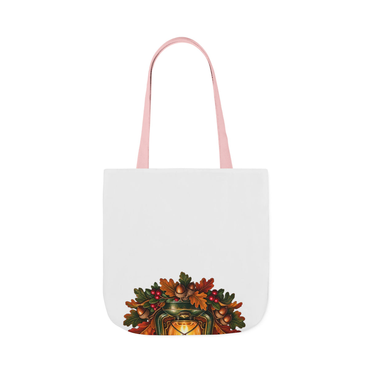 Autumn Oak Lantern and Acorns Tote Bag