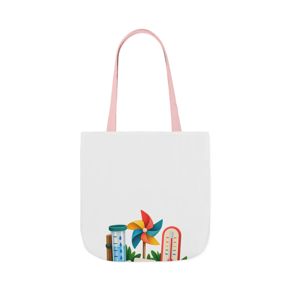 Colorful Backyard Weather Watching Kit Tote Bag