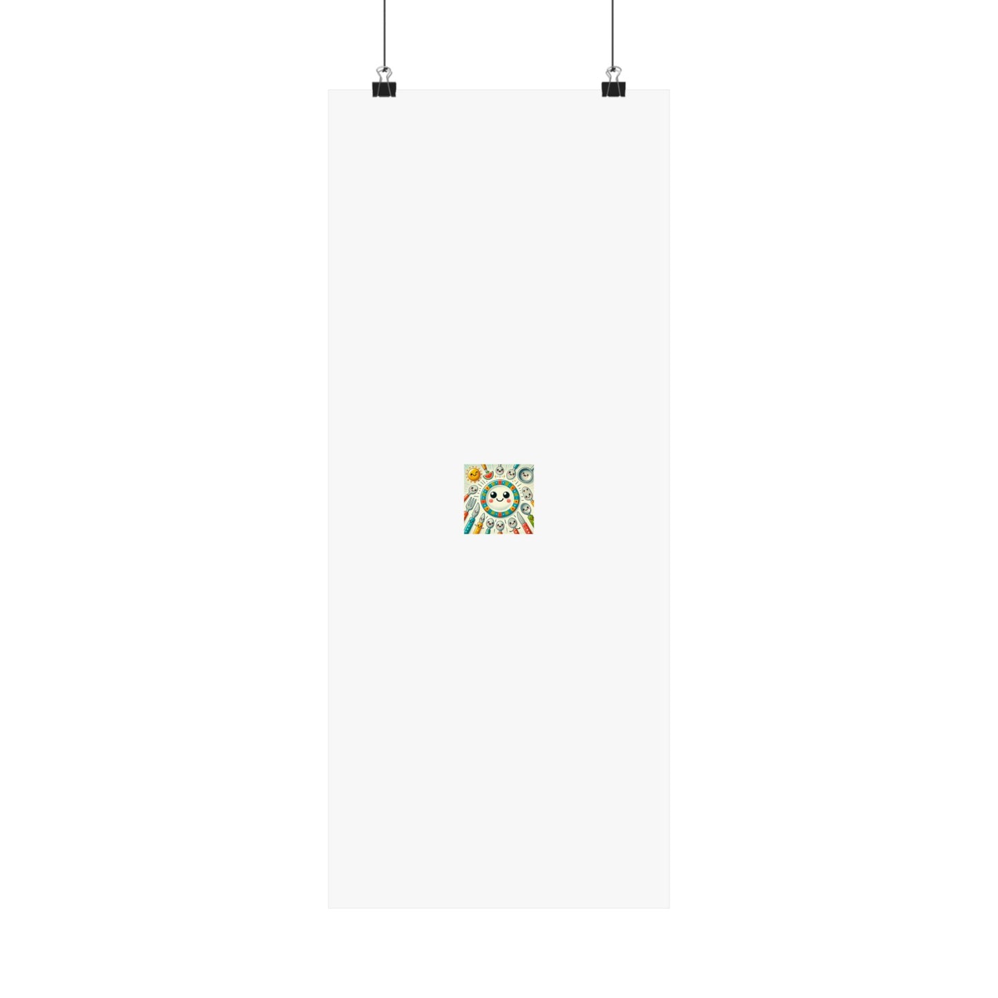 Happy Little Kitchen Club Kawaii Food Poster Kitchen Wall Art Decor