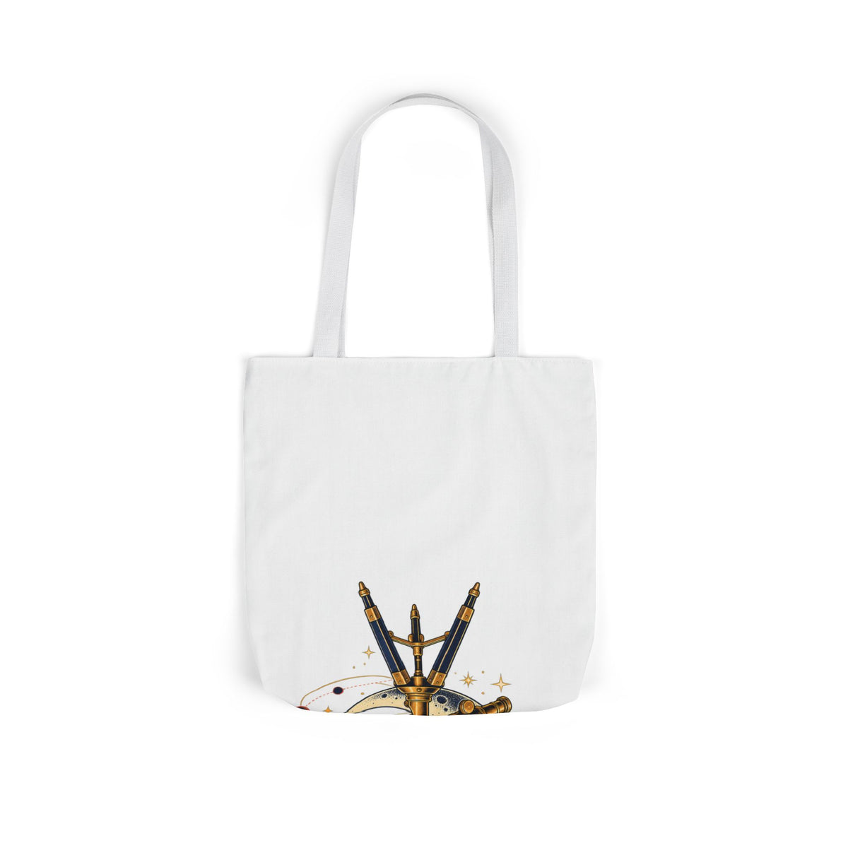 Vintage Telescope Celestial Astronomy Tote Bag