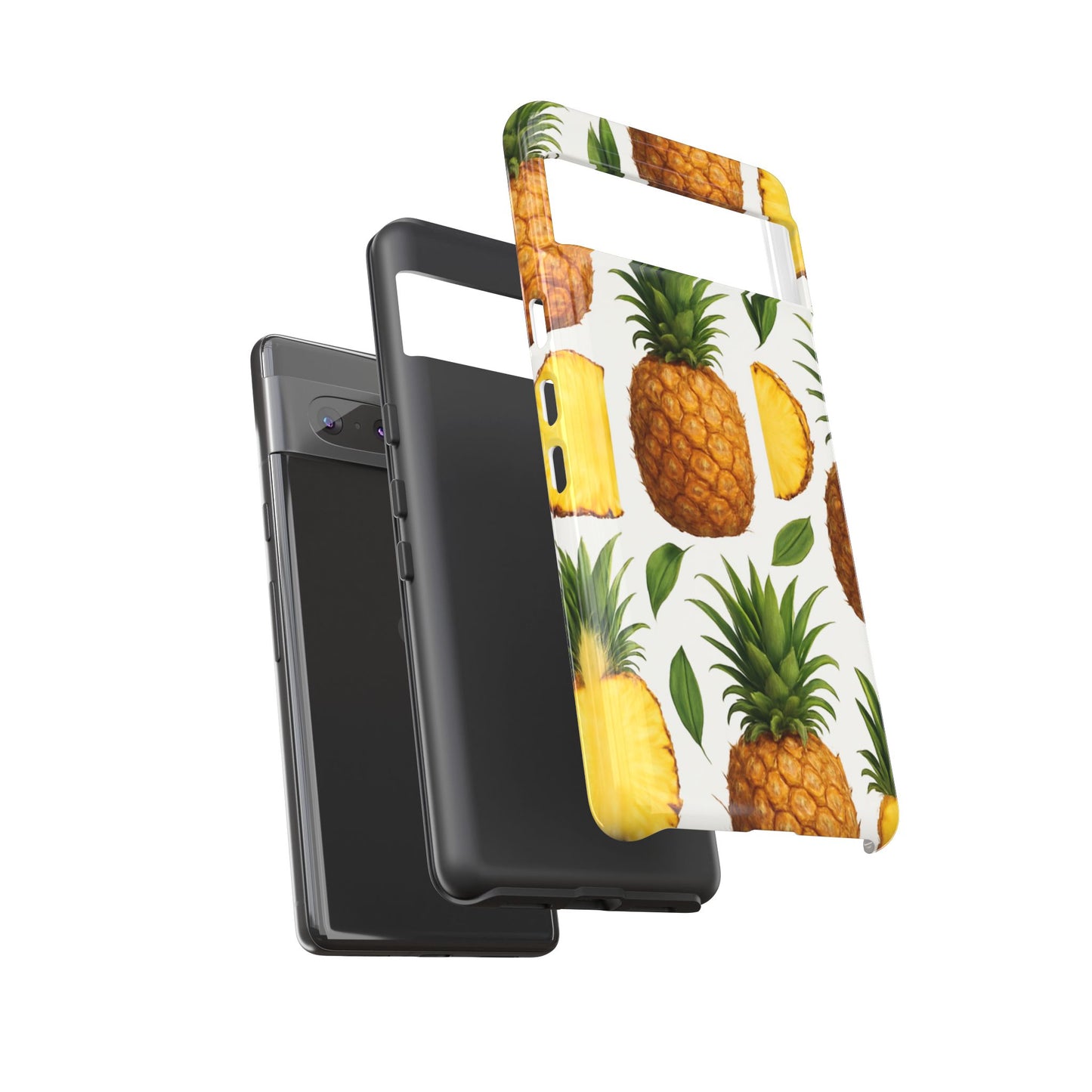 Pineapple Phone Case - Tough Cases, Tropical Phone Cover, Summer Vibe Accessories, Cute Pineapple Design, Fun Gift for Fruit Lovers