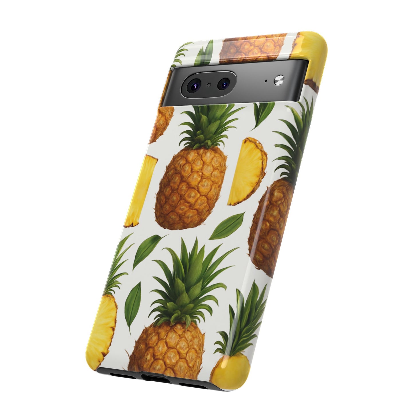 Pineapple Phone Case - Tough Cases, Tropical Phone Cover, Summer Vibe Accessories, Cute Pineapple Design, Fun Gift for Fruit Lovers