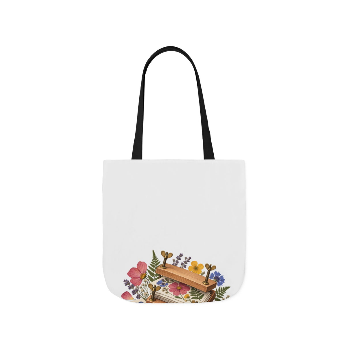 Botanical Flower Press Workshop Tote Bag