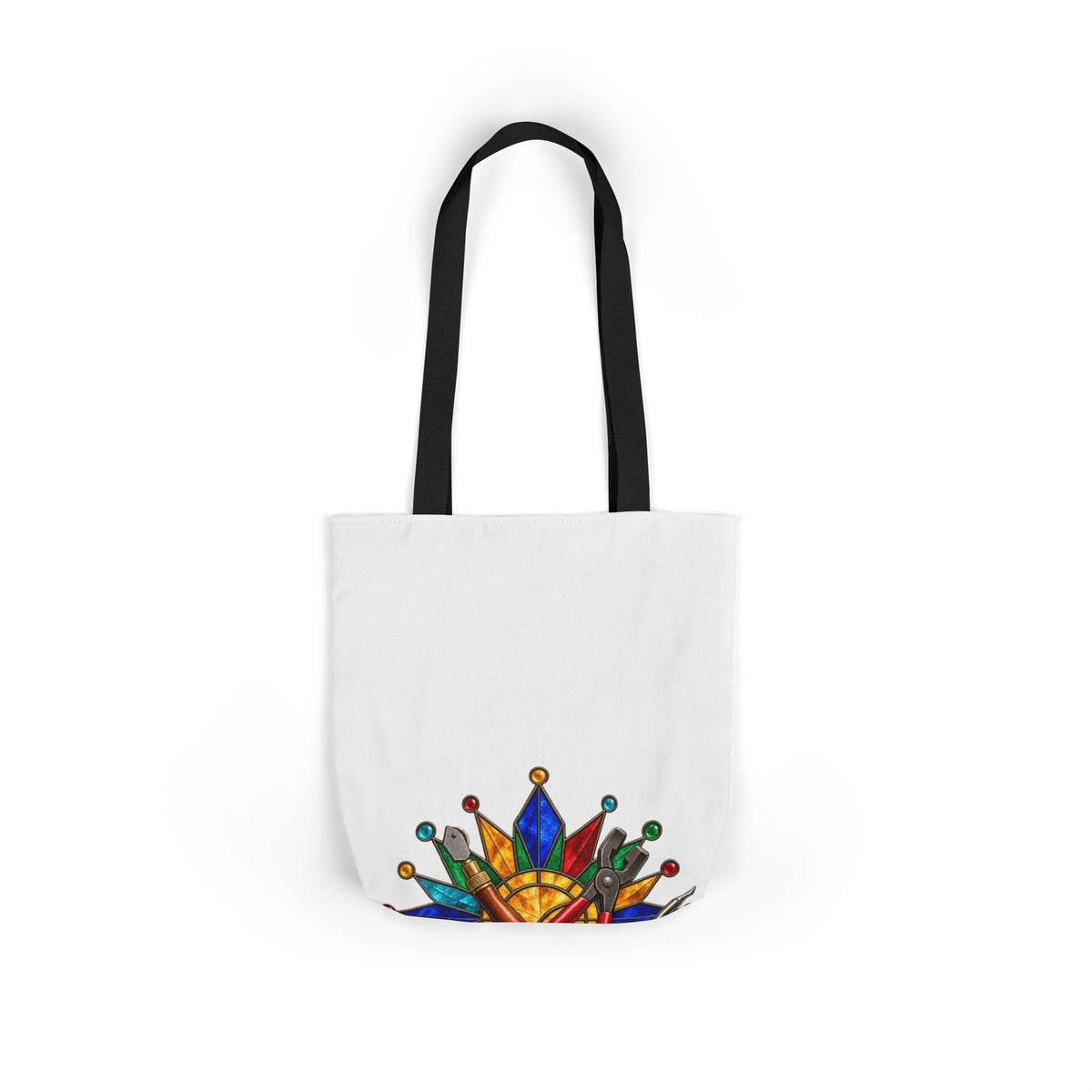 Stained Glass Workshop Tools Tote Bag