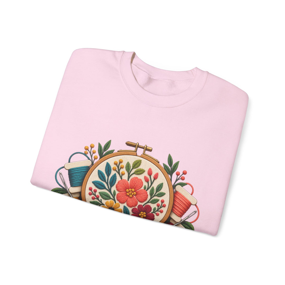 Botanical Embroidery Workshop Sweatshirt