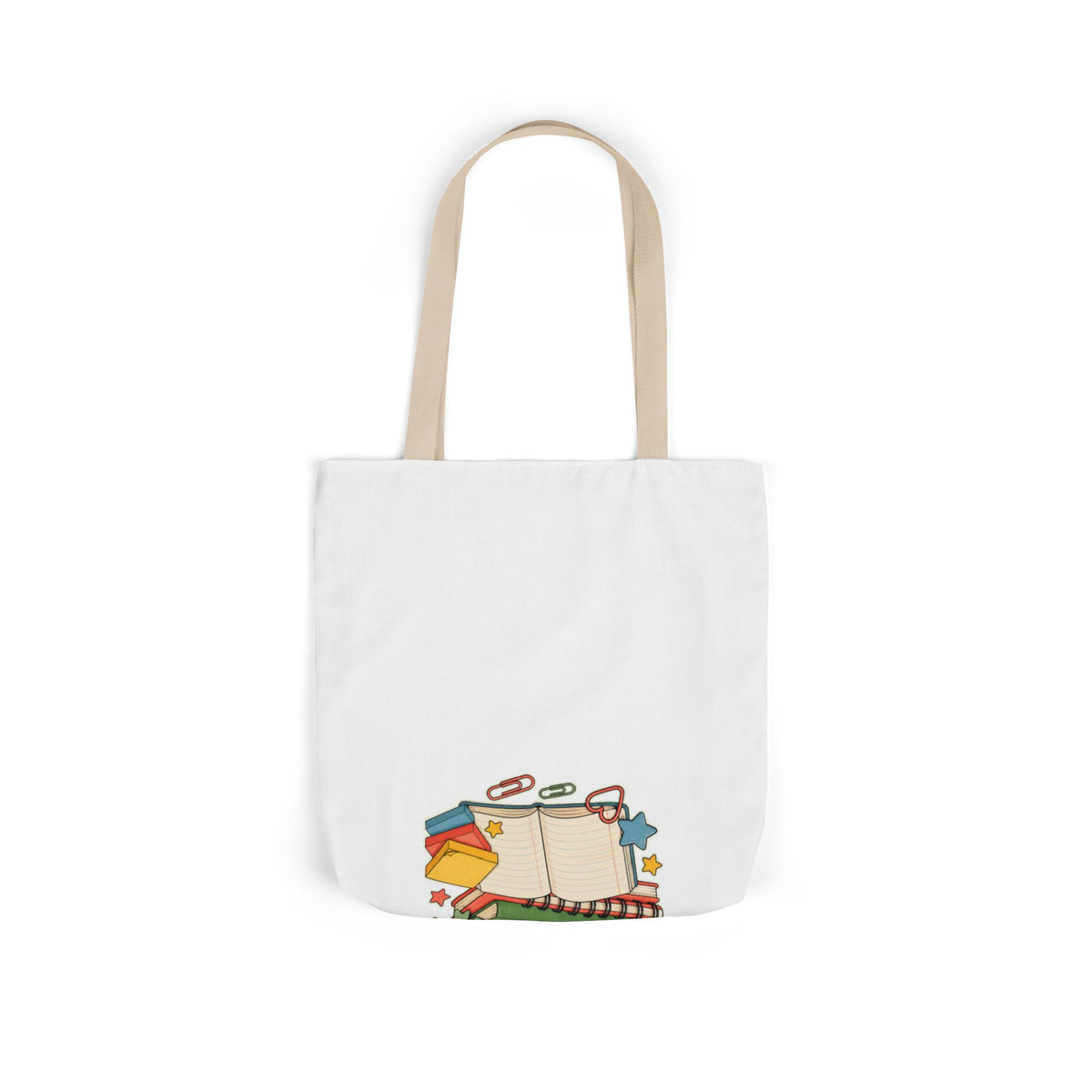 Apple Pencil Desk Stack Back To School Tote Bag